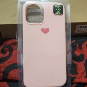 Heart Design Pink Phone Case
